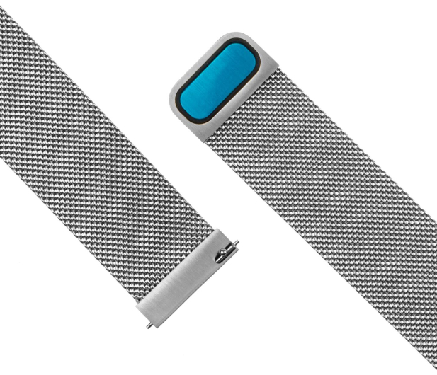FIXED Mesh Strap do Smatwatch (20mm) wide silver - 1087907 - zdjęcie 3
